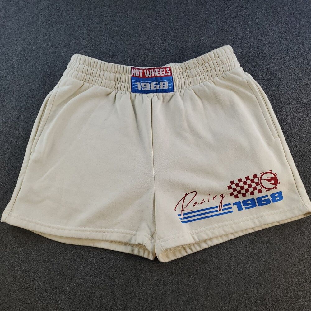 HOT WHEELS RACING 1968 Shorts Women’s Size L Beige